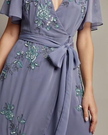 Monsoon Sarah Maxi Wrap Dress