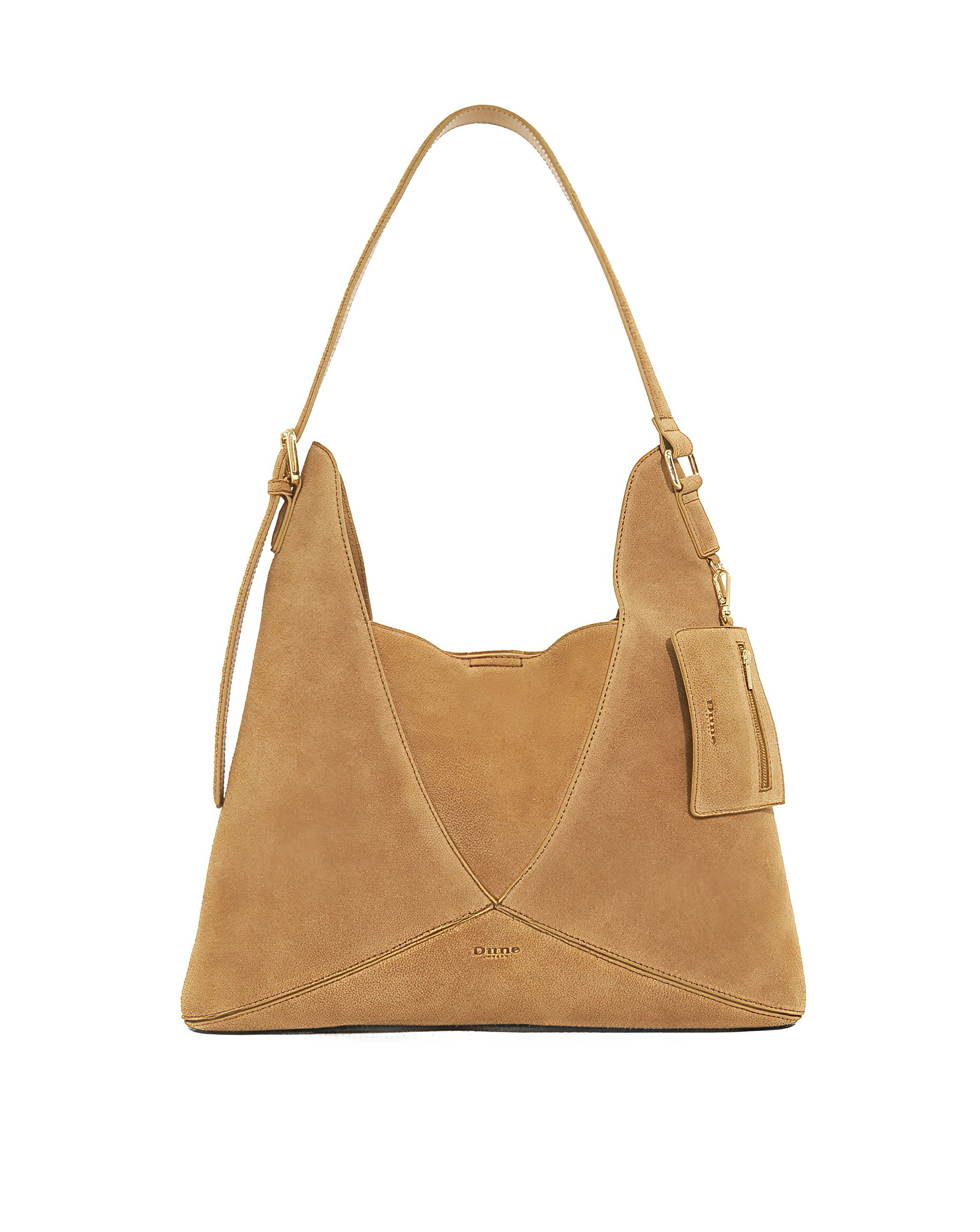Dune Dearest Real Suede Tote Bag