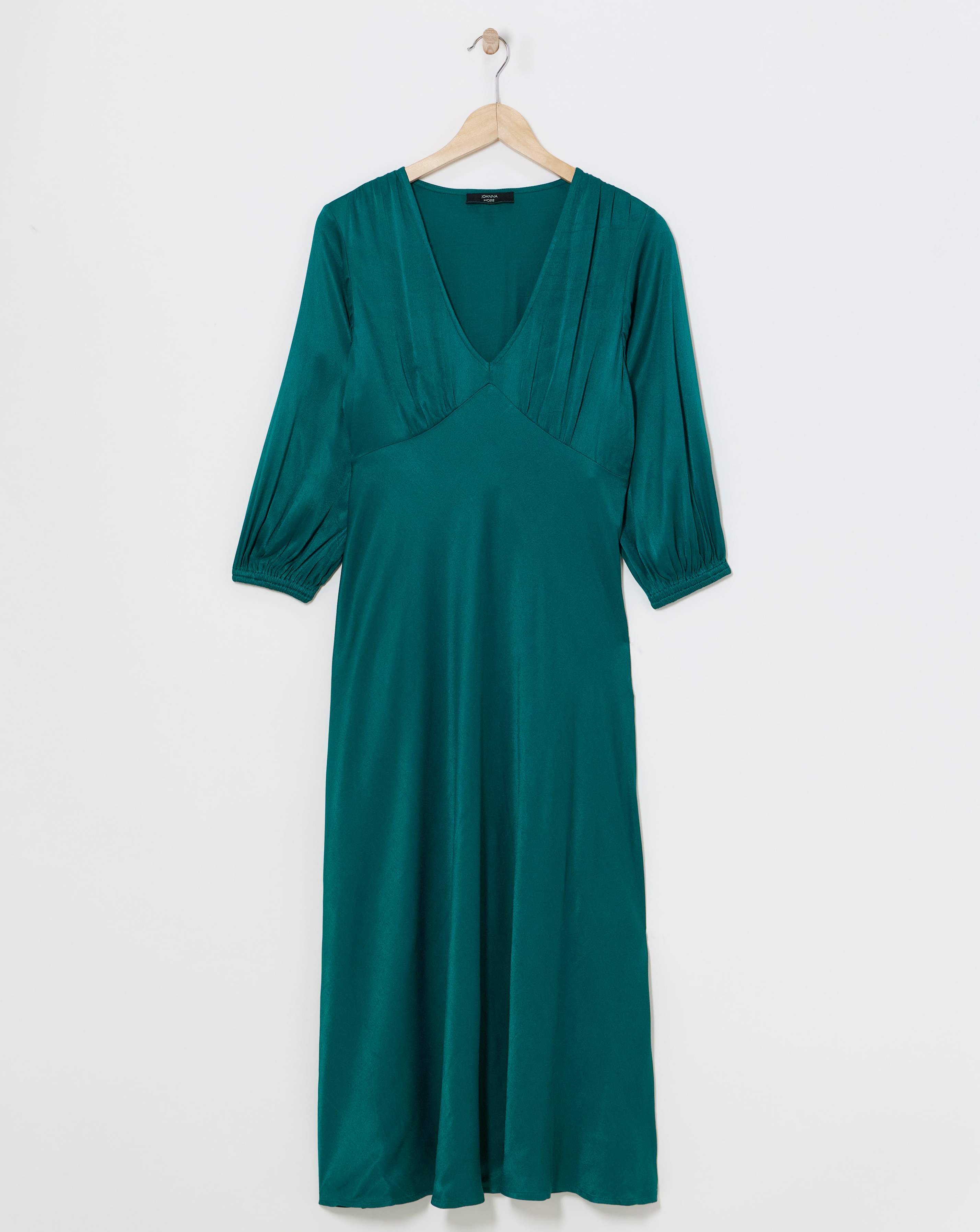 Joanna Hope Heavy Satin Midi Dress