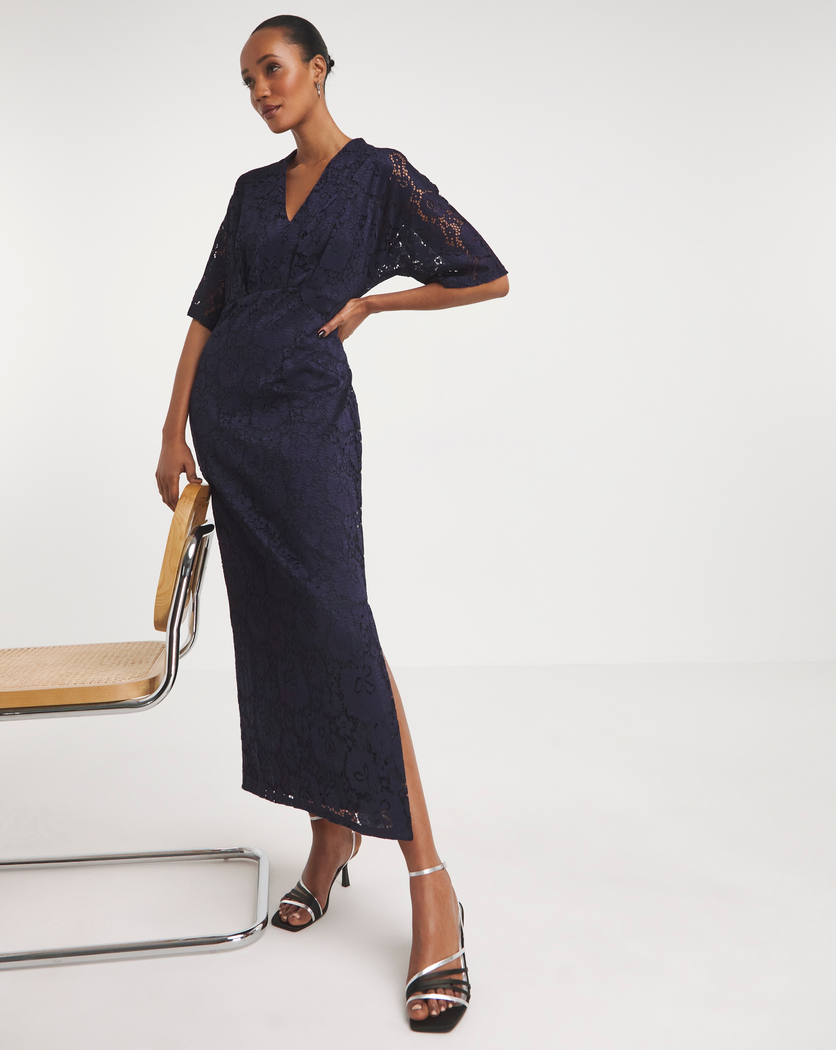 Joanna Hope Column Stretch Lace Dress