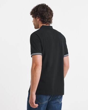 Tipped Pique Polo Long