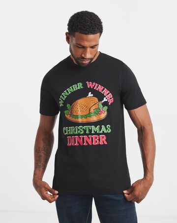 Winner Winner Xmas Graphic T-Shirt