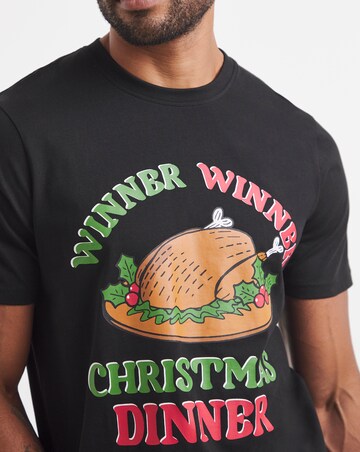 Winner Winner Xmas Graphic T-Shirt