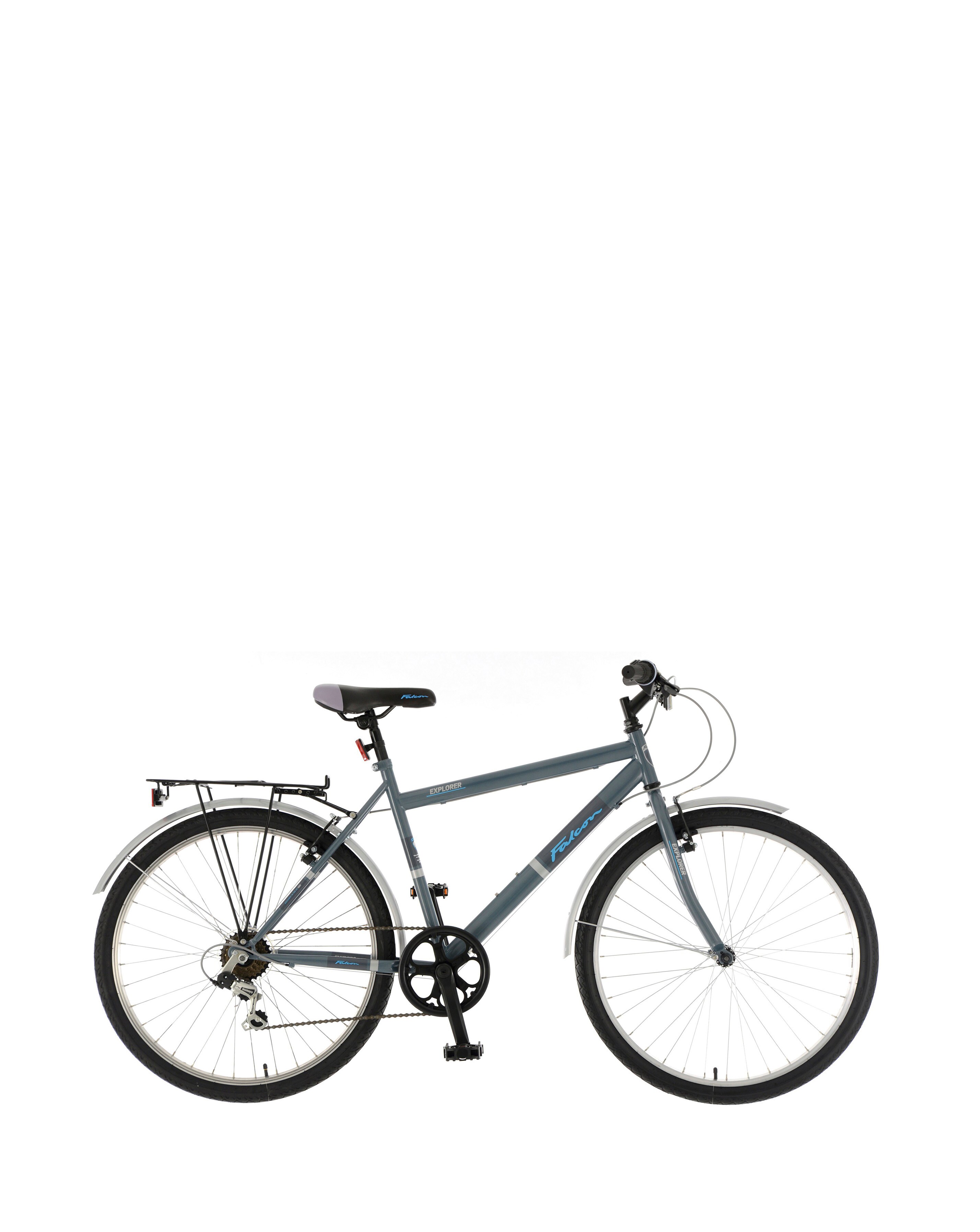 Falcon Explorer Mens Hybrid Bike