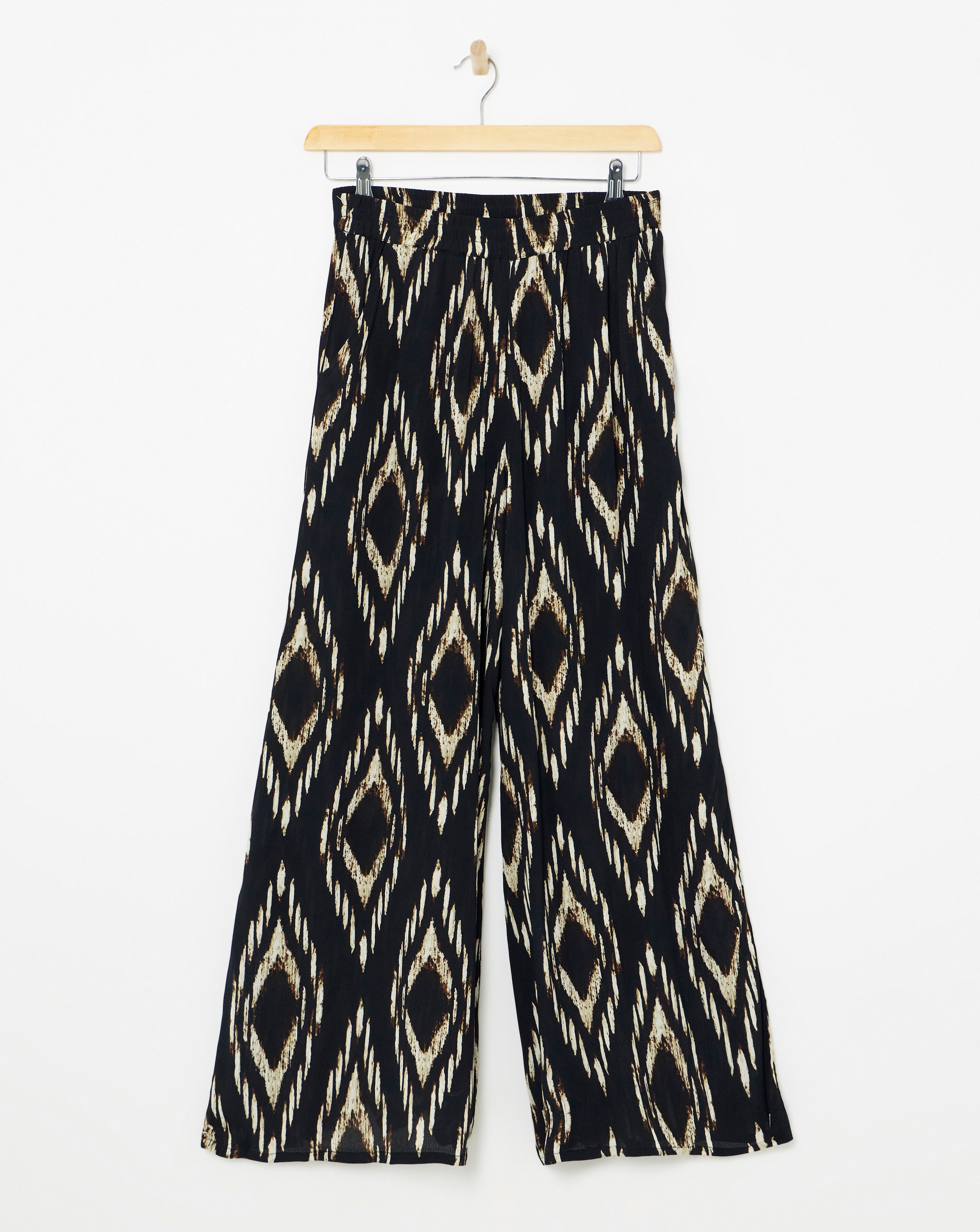 Viscose Moss Palazzo Trousers
