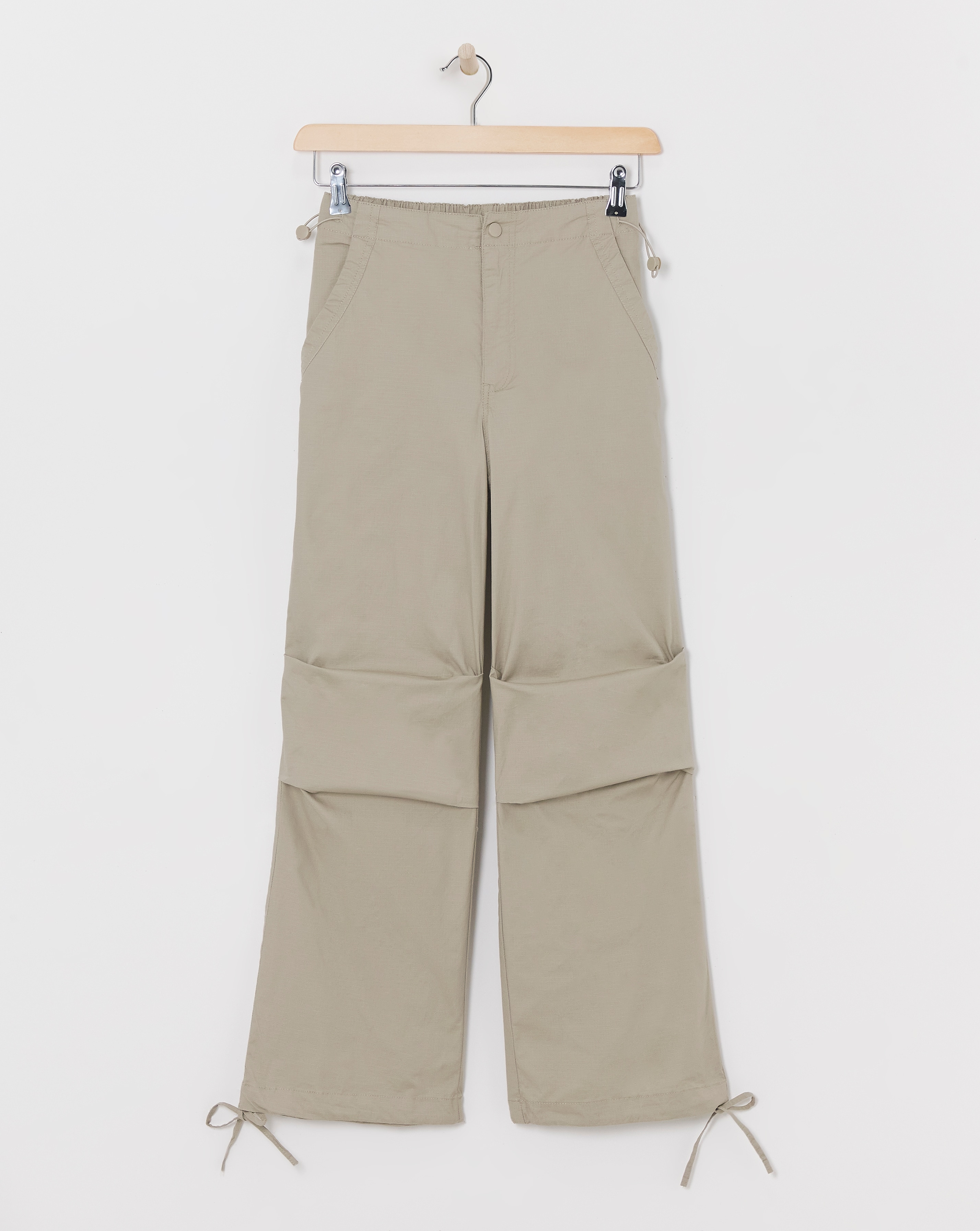 Stone Parachute Utility Trousers