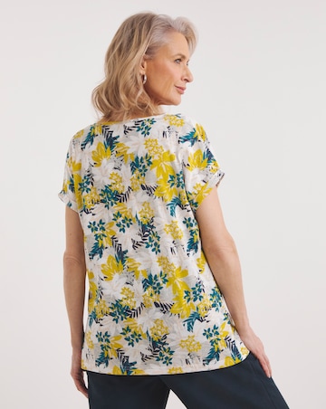 Julipa Notch Neck T-Shirt