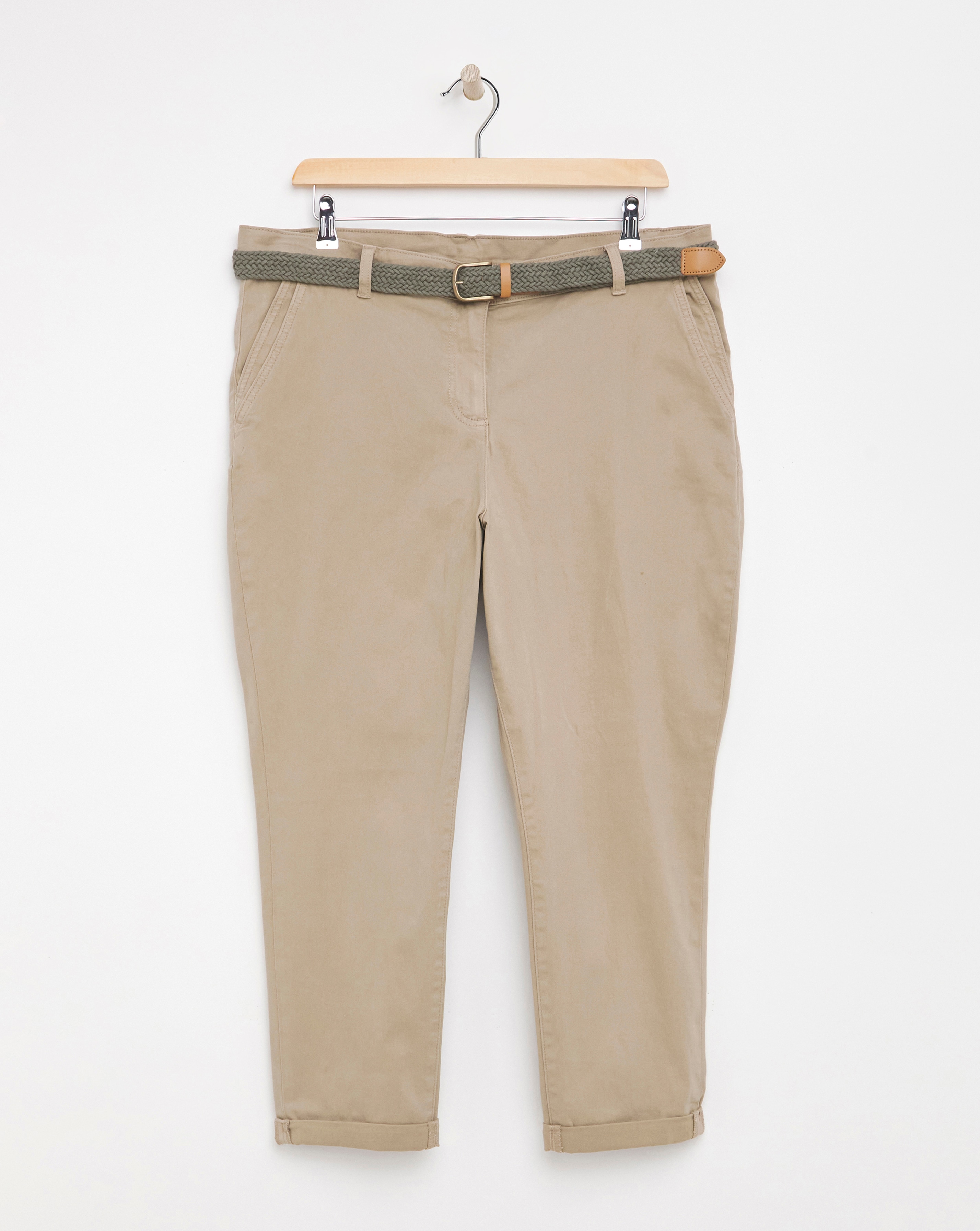 Julipa Chino Trouser With Belt