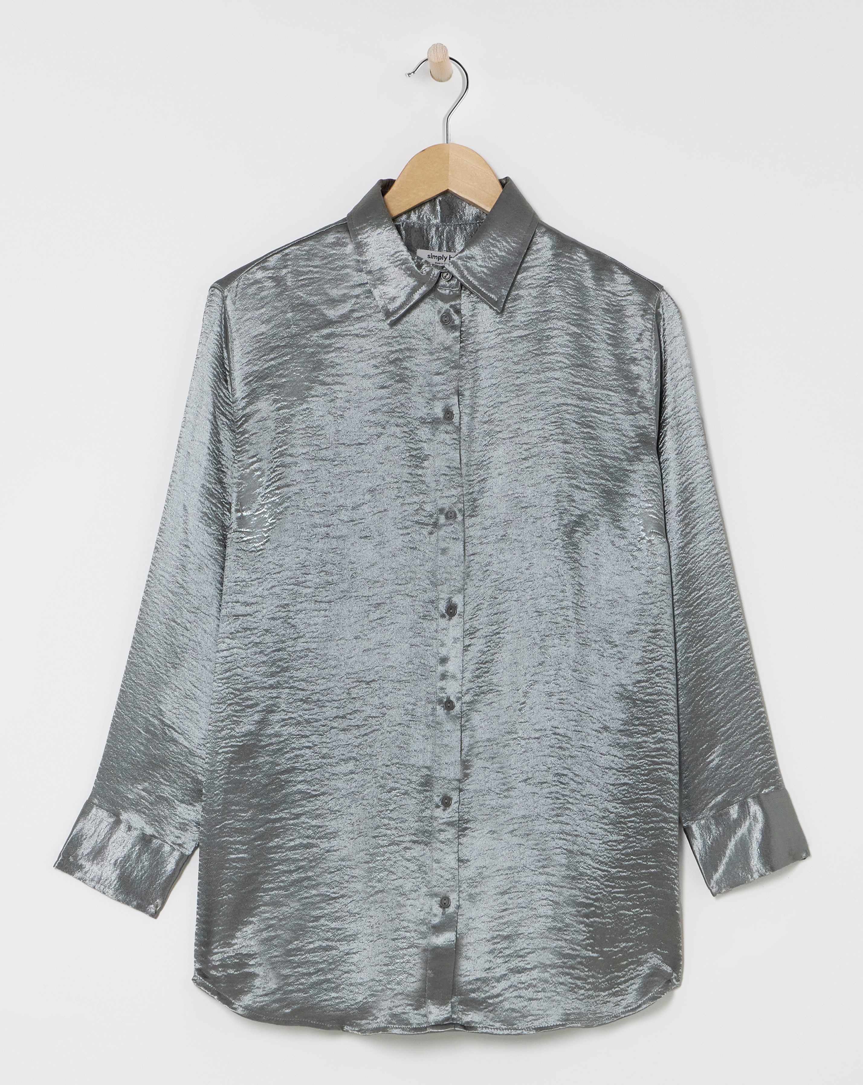 Premium Satin Relaxed Shirt