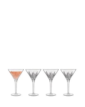 Luigi Bormioli Mixology Set Of 4 Martini Glasses