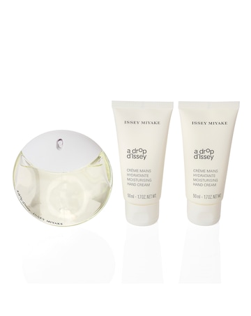 Issey Miyake A Drop D'Issey 50ml EDP and Hand Cream Gift Set
