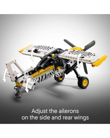 LEGO Technic Bush Plane Building Toy Set for Kids - 42198