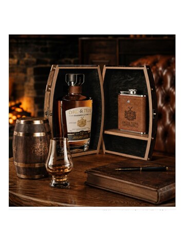 Ord & Teine Single Malt Scotch Whisky & Hip Flask Gift Set