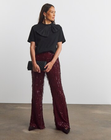 Joanna Hope Sequin Trousers