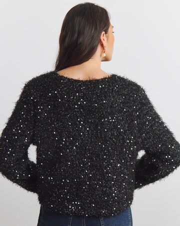 Joanna Hope Sequin Jacket