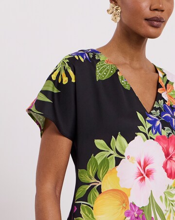 Joanna Hope Printed Column Dress