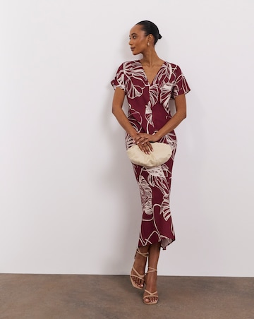 Joanna Hope Printed Column Dress