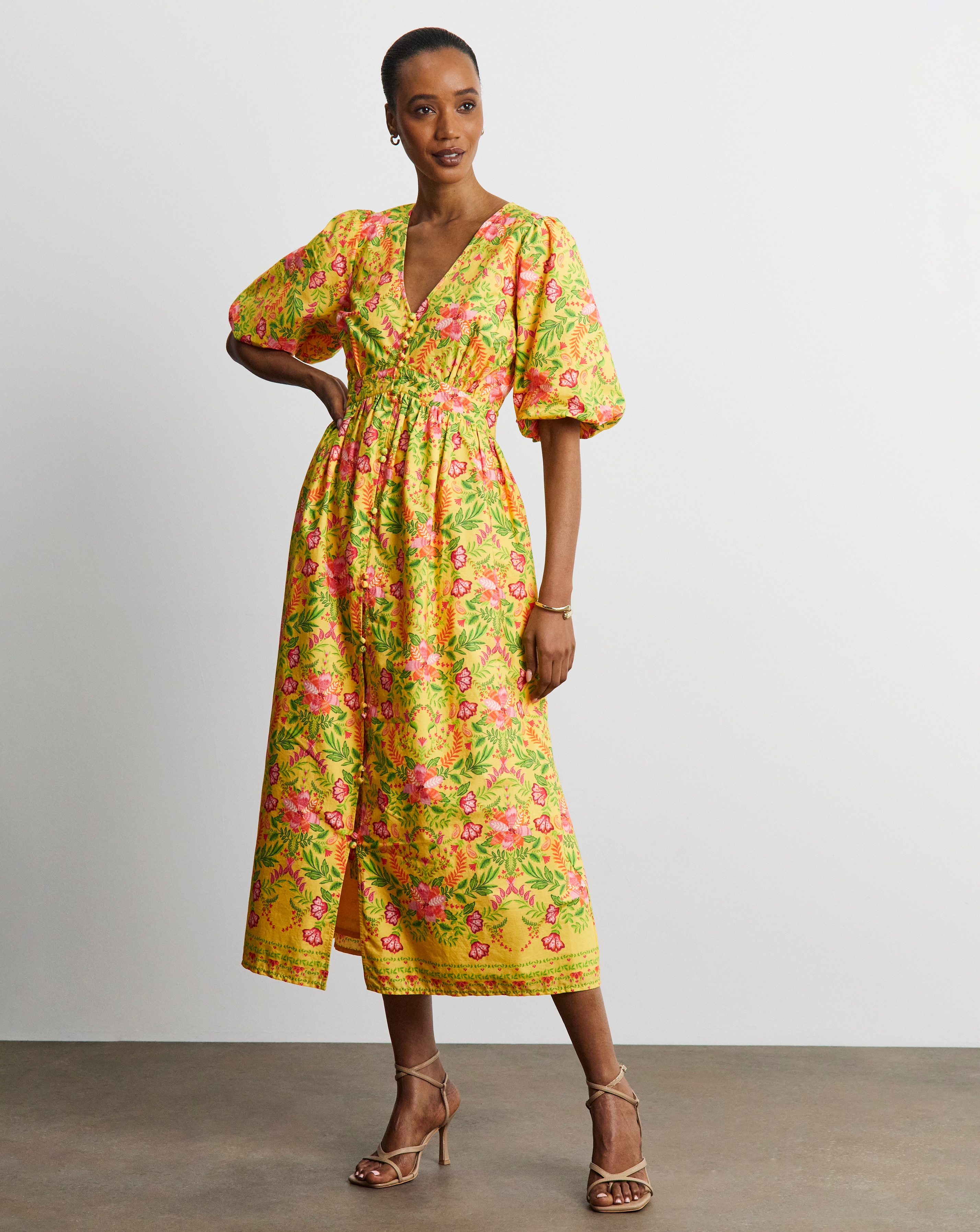 New In - Joanna Hope Cotton Prom Dress