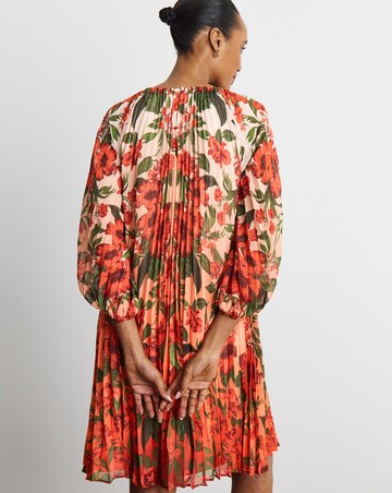 Joanna Hope Crinkle Printed Shift Dress