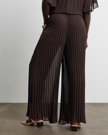 Joanna Hope Pleated Wide Leg Trousers