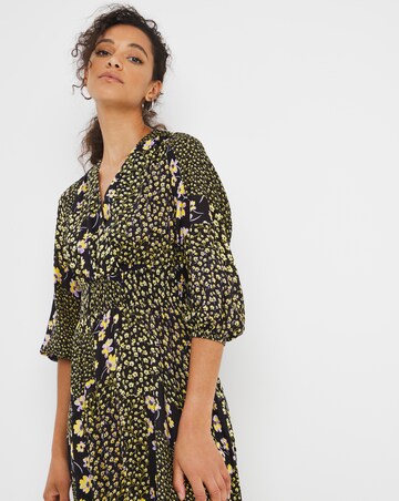 Joe Browns Mixed Print Wrap Midi Dress