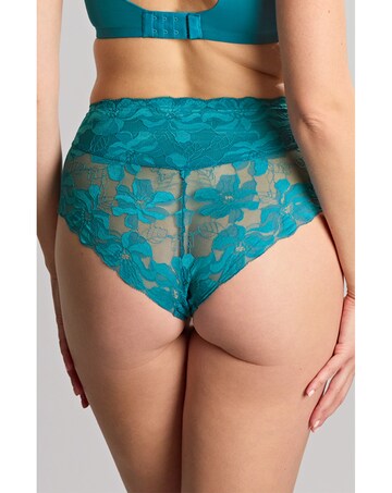 Panache Evangeline Crystal Teal Deep Brief