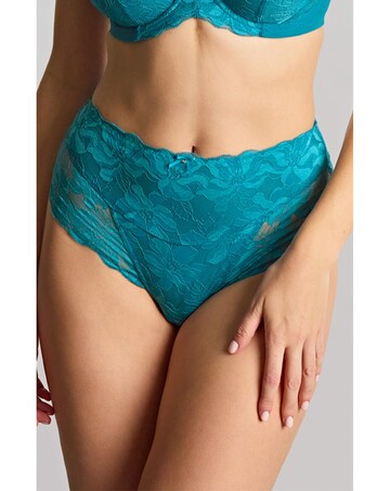 Panache Evangeline Crystal Teal Deep Brief
