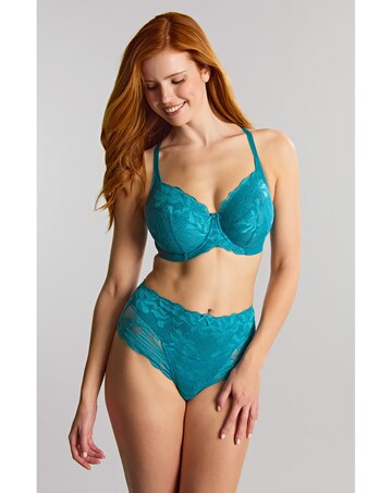 Panache Evangeline Crystal Teal Deep Brief