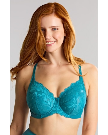Panache Evangeline Crystal Teal Full Cup Wired Bra