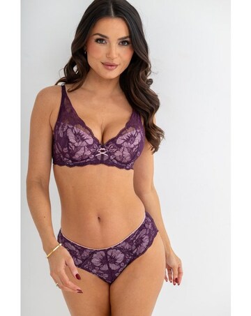 Pour Moi Atelier Lace High Apex Lightly Padded Underwired Bra