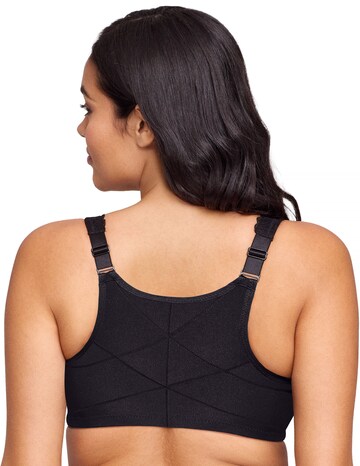 Glamorise Plus Size Stretch Lace Posture Back Bra 9255