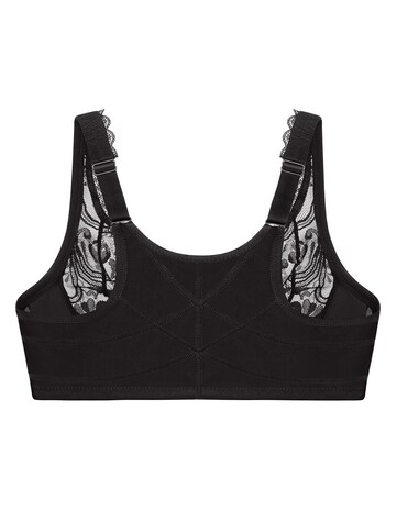 Glamorise Plus Size Stretch Lace Posture Back Bra 9255