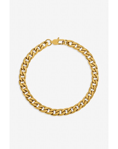 New In - Gold Curb Chain Bracelet