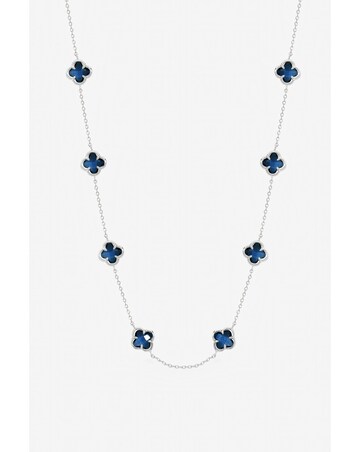 Inicio Sapphire Clover Necklace