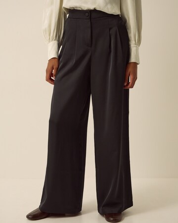 Monsoon Maisie Satin Wide Leg Trousers