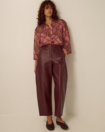Monsoon Melinda Ruffle Check Shirt