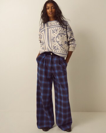 Monsoon Gigi Paisley Crew Neck Jumper