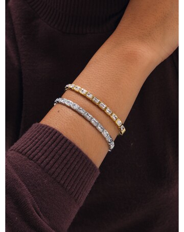Jon Richard Gold Plated Crystal Stone Stainless Steel Bangle