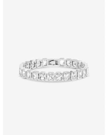 Jon Richard Rhodium Plated Crystal Bracelet