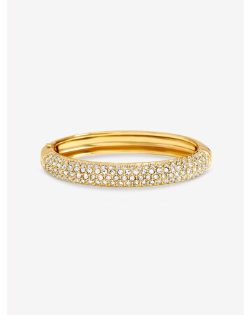 Jon Richard Gold Plated Pave Bangle