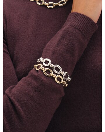 Jon Richard Gold Plated Open Link Bracelet
