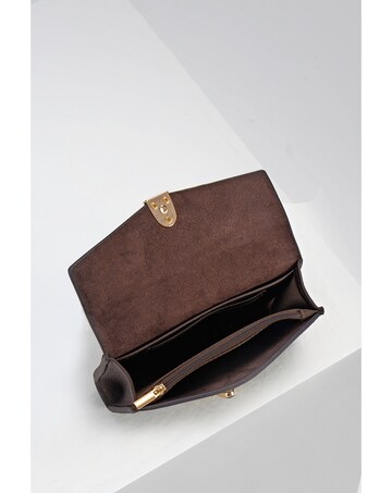 Luella Grey Leontina Chocolate Medium Purse