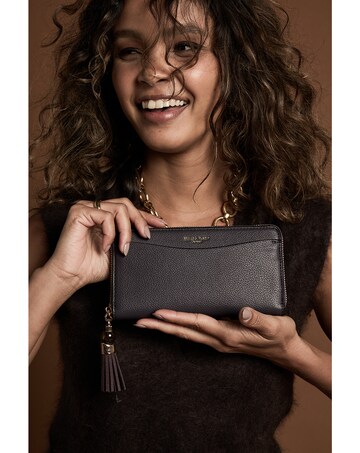 Luella Grey Capriana Chocolate Large Purse