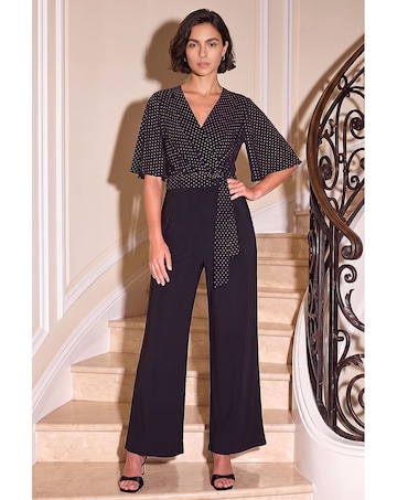 Roman Glitter Spot Jumpsuit