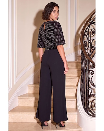 Roman Glitter Spot Jumpsuit