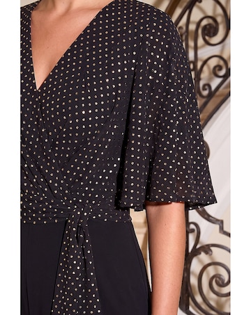 Roman Glitter Spot Jumpsuit