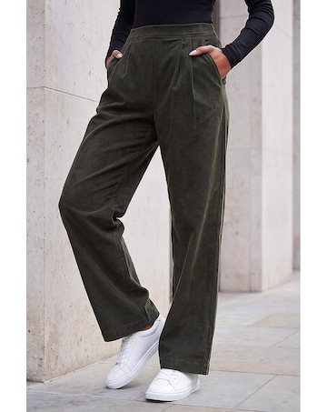 Roman Cord Wide Leg Trousers