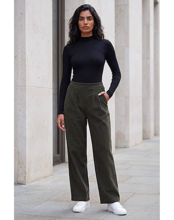 Roman Cord Wide Leg Trousers