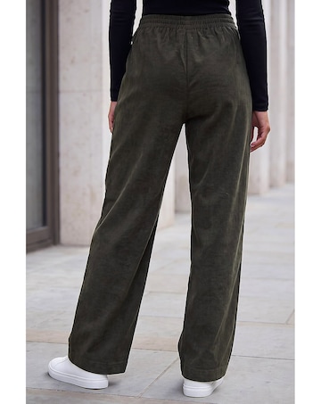 Roman Cord Wide Leg Trousers