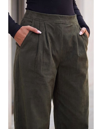 Roman Cord Wide Leg Trousers